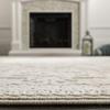 SAFAVIEH Area Rug 3' Round - Reflection Collection - Cream & Ivory, Non-Shedding & Easy Cleaning, Ideal for Living Room, Bedroom (RFT664D) view 3