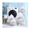 Heavy Duty Laundry Bag Mesh Wash Bag,Extra Large Size,Drawstring Closure Net Fabric Durable and Reusable Wash bag - 5 Pack for Family USE (5 Pack Drawstring Wash Bag) view 2
