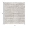 SAFAVIEH Hudson Shag Collection Area Rug - 4' Square, Ivory & Grey, Modern Abstract Design, Non-Shedding & Easy Care, 2-inch Thick Ideal for High Traffic Areas in Living Room, Bedroom (SGH295B) view 2