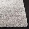 SAFAVIEH Hudson Shag Collection Area Rug - 4' Square, Ivory & Grey, Modern Abstract Design, Non-Shedding & Easy Care, 2-inch Thick Ideal for High Traffic Areas in Living Room, Bedroom (SGH295B) view 3