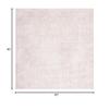 SAFAVIEH Area Rug 5' Square - Reflection Collection - Cream & Ivory, Non-Shedding & Easy Cleaning, Ideal for Living Room, Bedroom (RFT664D) view 2