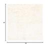 SAFAVIEH Sheep Skin Collection Area Rug - 4' Square, Natural & White, Handmade Rustic Glam Genuine Pelt, 3.4-inch Thick Ideal for High Traffic Areas in Living Room, Bedroom (SHS211A) view 2