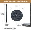 Koville Norwegian Natural Granite Paper Towel Holder Countertop, Genuine Stone Paper Towel Holder Stand for Kitchen Organization/Storage, Fit for Standard or Jumbo-Sized Rolls(Blue Pearl) view 3