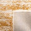 SAFAVIEH Hudson Shag Collection Area Rug - 4' Square, Ivory & Gold, Modern Design, Non-Shedding & Easy Care, 2-inch Thick Ideal for High Traffic Areas in Living Room, Bedroom (SGH206D) view 2