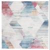 SAFAVIEH Area Rug 8x10 - Phoenix Collection - Large - Ivory & Blue, Modern Abstract Design, Non-Shedding & Easy Cleaning, Ideal for Living Room, Bedroom, Office, Dining Space (PHX571M) view 3