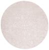 SAFAVIEH Area Rug 5' Round - Reflection Collection - Cream & Ivory, Non-Shedding & Easy Cleaning, Ideal for Living Room, Bedroom (RFT667D) view 3
