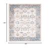 SAFAVIEH Area Rug 8x10 - Symphony Collection - Large - Ivory & Navy, Traditional Oriental Design, Non-Shedding & Easy Cleaning, Ideal for Living Room, Bedroom, Office, Dining Space (SYH616A) view 2