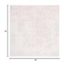 SAFAVIEH Area Rug 3' Square - Reflection Collection - Cream & Ivory, Non-Shedding & Easy Cleaning, Ideal for Living Room, Bedroom (RFT670D) view 2