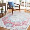 SAFAVIEH Area Rug 8x10 - Phoenix Collection - Large - Red & Ivory, Boho Shabby Chic Distressed Design, Non-Shedding & Easy Cleaning, Ideal for Living Room, Bedroom, Office, Dining Space (PHX521P) view 1