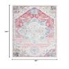 SAFAVIEH Area Rug 8x10 - Phoenix Collection - Large - Red & Ivory, Boho Shabby Chic Distressed Design, Non-Shedding & Easy Cleaning, Ideal for Living Room, Bedroom, Office, Dining Space (PHX521P) view 2