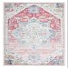 SAFAVIEH Area Rug 8x10 - Phoenix Collection - Large - Red & Ivory, Boho Shabby Chic Distressed Design, Non-Shedding & Easy Cleaning, Ideal for Living Room, Bedroom, Office, Dining Space (PHX521P) view 3