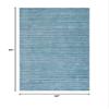 SAFAVIEH Elements Collection Area Rug - 5' x 8', Aqua, Modern Stripe Design, Non-Shedding & Easy Care, Ideal for High Traffic Areas in Living Room, Bedroom (ELM701J) view 2