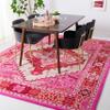 SAFAVIEH Bellagio Collection X-Large Area Rug - 11' x 15', Red Pink & Ivory, Handmade Medallion Wool, Ideal for High Traffic Areas in Living Room, Bedroom (BLG545A) view 1
