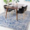 SAFAVIEH Area Rug 8x10 - Brentwood Collection - Large - Blue & Ivory, Oriental Medallion Design, Non-Shedding & Easy Cleaning, Ideal for Living Room, Bedroom, Office, Dining Space (BNT837M) view 1