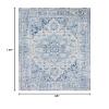 SAFAVIEH Area Rug 8x10 - Brentwood Collection - Large - Blue & Ivory, Oriental Medallion Design, Non-Shedding & Easy Cleaning, Ideal for Living Room, Bedroom, Office, Dining Space (BNT837M) view 2