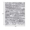 SAFAVIEH Amelia Collection Accent Rug - 4'5" x 6'5", Charcoal & Grey, Modern Abstract Design, Non-Shedding & Easy Care, Ideal for High Traffic Areas in Entryway, Living Room, Bedroom (ALA254J) view 2