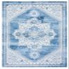 Safavieh Area Rug 8x10 - Brentwood Collection - Large - Ivory & Blue, Oriental Medallion Design, Non-Shedding & Easy Cleaning, Ideal for Living Room, Bedroom, Office, Dining Space (BNT885A) view 3