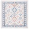 SAFAVIEH Washable Rug Blair Collection- 9' x 12', Beige & Blue, Easy Cleaning, Ideal for in Living Room, Bedroom, Home Office, Dining Space (BLR218B) view 1