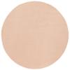 SAFAVIEH Washable Rug Faux Rabbit Fur Shag Collection - 6' Round, Beige, Slip Resistant & Easy Cleaning, Ideal for Living Room, Bedroom, Kids Playroom, Nursery, Dining Space (FRF500B) view 3