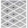 SAFAVIEH Casablanca Collection Runner Rug - 2'3" x 8', Black & Ivory, Handmade Bohemian Rustic Trellis Wool, 0.5-inch Thick Ideal for High Traffic Areas in Living Room, Bedroom (CSB980Z) view 3