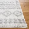 SAFAVIEH Area Rug 8x10 - Berber Shag Collection - Large - Ivory & Grey, Moroccan Design, Non-Shedding & Easy Cleaning, Plush Thick Pile, Ideal for Living Room, Bedroom, Dining Space (BER591B) view 4