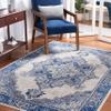 Safavieh Area Rug 8x10 - Brentwood Collection - Large - Blue & Light Grey, Oriental Medallion Design, Non-Shedding & Easy Cleaning, Ideal for Living Room, Bedroom, Office, Dining Space (BNT861M) view 1