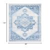 Safavieh Area Rug 8x10 - Brentwood Collection - Large - Blue & Ivory, Oriental Medallion Design, Non-Shedding & Easy Cleaning, Ideal for Living Room, Bedroom, Office, Dining Space (BNT885M) view 2