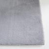 SAFAVIEH Washable Rug Faux Rabbit Fur Shag Collection - 5' x 7', Light Grey, Slip Resistant & Easy Cleaning, Ideal for Living Room, Bedroom, Kids Playroom, Nursery, Dining Space (FRF500F) view 4