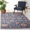 SAFAVIEH Area Rug 8x10 - Heirloom Collection - Large - Navy & Beige, Traditional Oriental Design, Non-Shedding & Easy Cleaning, Ideal for Living Room, Bedroom, Office, Dining Space (HRL718N) view 1