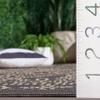 SAFAVIEH Washable Rug Outdoor Courtyard Collection - 2' x 3'7", Anthracite & Beige, Non-Shedding & Easy Cleaning, Ideal for Patio, Front Door, Entryway, Doormat (CY6344-23621) view 2