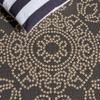 SAFAVIEH Washable Rug Outdoor Courtyard Collection - 2' x 3'7", Anthracite & Beige, Non-Shedding & Easy Cleaning, Ideal for Patio, Front Door, Entryway, Doormat (CY6344-23621) view 3