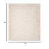 SAFAVIEH Kenya Collection Accent Rug - 3' x 5', Ivory, Hand-Knotted Moroccan Boho Trellis Rustic Wool, Ideal for High Traffic Areas in Entryway, Living Room, Bedroom (KNY952A) view 2