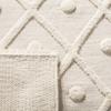 SAFAVIEH Kenya Collection Accent Rug - 3' x 5', Ivory, Hand-Knotted Moroccan Boho Trellis Rustic Wool, Ideal for High Traffic Areas in Entryway, Living Room, Bedroom (KNY952A) view 4