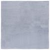 SAFAVIEH Washable Rug Faux Rabbit Fur Shag Collection - 6' Square, Light Grey, Slip Resistant & Easy Cleaning, Ideal for Living Room, Bedroom, Kids Playroom, Nursery, Dining Space (FRF500F) view 3
