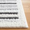 SAFAVIEH Area Rug 8x10 - Marrakech Collection - Large - Ivory & Grey, Modern Stripe Design, Non-Shedding & Easy Cleaning, Ideal for Living Room, Bedroom, Office, Dining Space (MRK308A) view 4