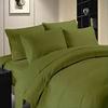 Dainty Homes -11 Pcs. Scrumptious Multi Ruffle Bedspread,Comforter,Sheet Set with 4 Piece Cover 100% Egyptian Cotton 600-TC- Cal-King Size 30" Deep Pocket (Solid Moss) view 3
