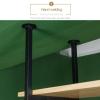 Drsyffsup Ceiling Shelf Floating Suspended Shelving Kitchen Storage Rack Pot Pan Holder Cookware Hanger Flower Stand for Bar Garage Restaurant, Solid Wood and Metal Iron (Size : 1-Layer 150x30x40cm) view 3