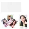 Baskiss 100 Packs Kpop Photocard Sleeves, 58 x 89 mm, 200 Microns Thick view 1