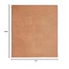 SAFAVIEH Washable Rug Faux Rabbit Fur Shag Collection - 6' x 9', Brown, Slip Resistant & Easy Cleaning, Ideal for Living Room, Bedroom, Kids Playroom, Nursery, Dining Space (FRF500T) view 2
