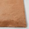 SAFAVIEH Washable Rug Faux Rabbit Fur Shag Collection - 6' x 9', Brown, Slip Resistant & Easy Cleaning, Ideal for Living Room, Bedroom, Kids Playroom, Nursery, Dining Space (FRF500T) view 4