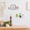Blulu 12 Packs 14 Inch Acrylic Floating Shelf Wall Mounted Invisible Acrylic Shelf Ledge Floating Bookshelf for Living Room Office Bedroom Bathroom Kitchen Decoration Space Save (Clear) view 2