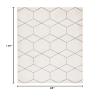 SAFAVIEH Area Rug 8x10 - Tulum Collection - Large - Ivory & Grey, Modern Geometric Design, Non-Shedding & Easy to Clean, Ideal for Living Room, Bedroom, Dining Space (TUL608B) view 2
