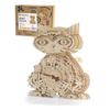 3D Puzzles for Adults Model kit Cat Clock Kids Wooden Desk Clock Decor for Birthday Gift/Christmas Day view 1