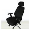 YKLL 1 Set Elastic Spandex Computer Chair Covers Office Swivel Chair Seat Covers Stretch Armrest Gaming Chair Cover Protector Slipcovers (Color : Black) view 1