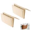 Jeshowmen Storage Bag with Pockets Hanging Organizer Multipurpose, 2pack Storage Bag with Pockets Bed Sofa Desk Hanging Organizer, Thick Felt Hanging Pouch for Bedside Storage view 1