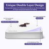 After Berth Mattress Protector Pad Cover White Color Fits Upto 8inch Deep Pocket 100% Waterproof in After Berth Fitted Style Ultra Soft Terry Cotton Material Vinyl-Free Easily Washable view 4