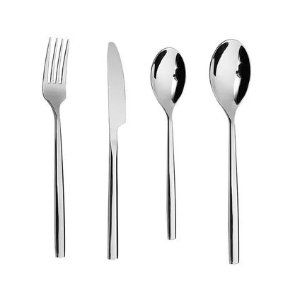 48 Piece Silverware Set for 12 Flatware Set Stainless Steel Durable Restaurant Home Kitchen Restaurant Cutlery Utensils Include Forks and Spoons Teaspoons Knifes Delicate Tableware Set