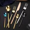 48 Piece Silverware Set for 12 Flatware Set Stainless Steel Durable Restaurant Home Kitchen Restaurant Cutlery Utensils Include Forks and Spoons Teaspoons Knifes Delicate Tableware Set view 4