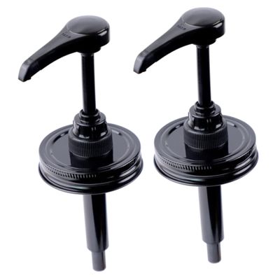 UPKOCH 2pcs Convenient Syrup Pumps Versatile Dispenser for Honey and Syrup Bottles for Restaurants and Home Use Effortless Replacement for Various Containers