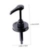 UPKOCH 2pcs Convenient Syrup Pumps Versatile Dispenser for Honey and Syrup Bottles for Restaurants and Home Use Effortless Replacement for Various Containers view 2
